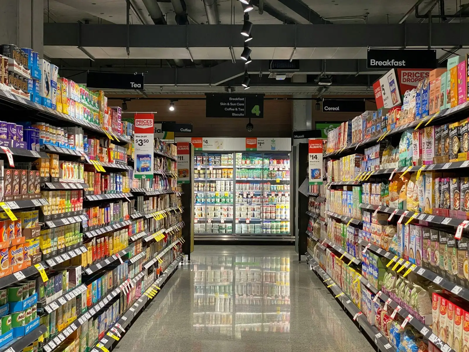 Supermercados y alimentación