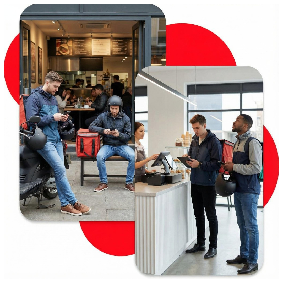 Gestión de pedidos y cobros para reparto y recogida mediante dispositivos móviles